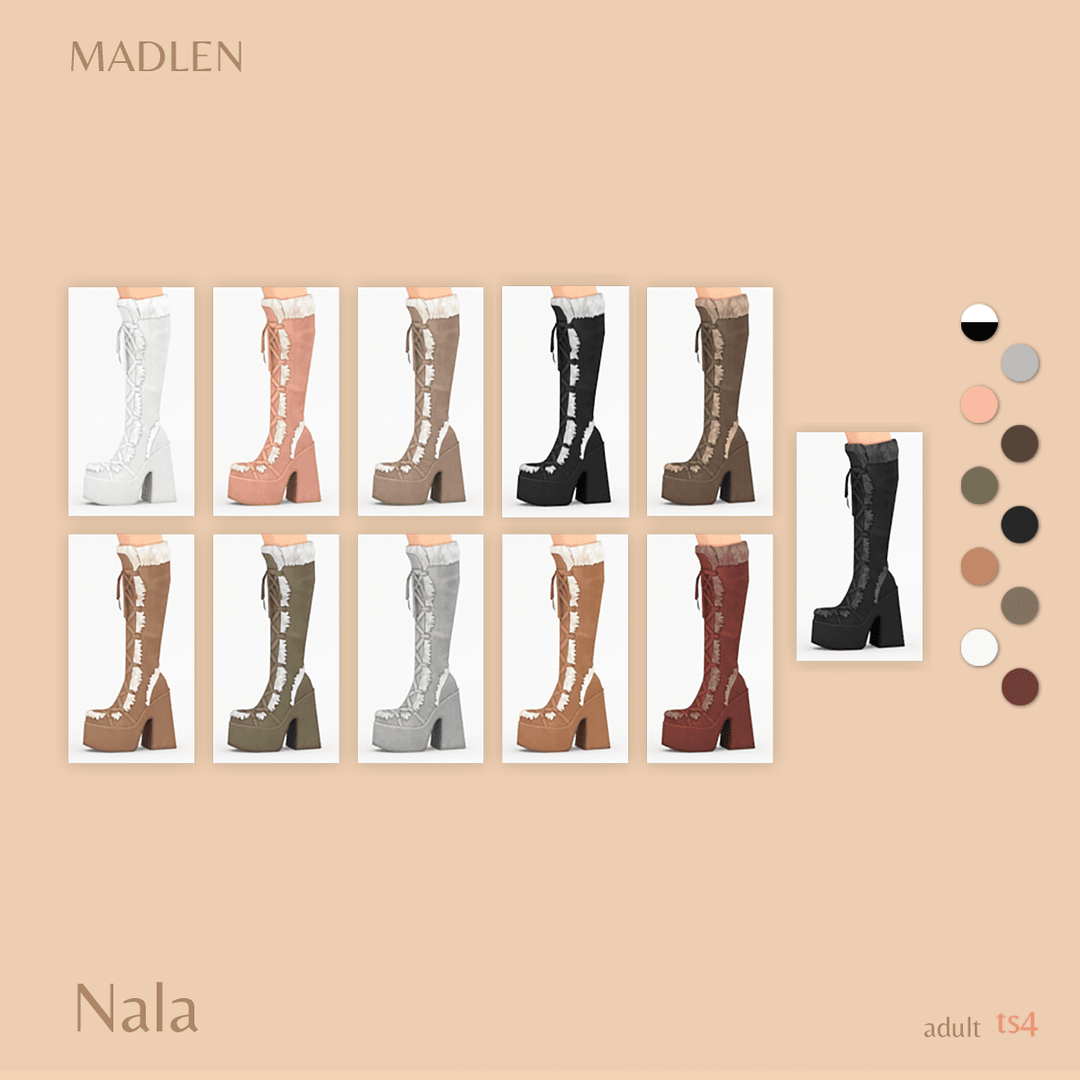 Галерея мода Сапоги Nala Boots #1